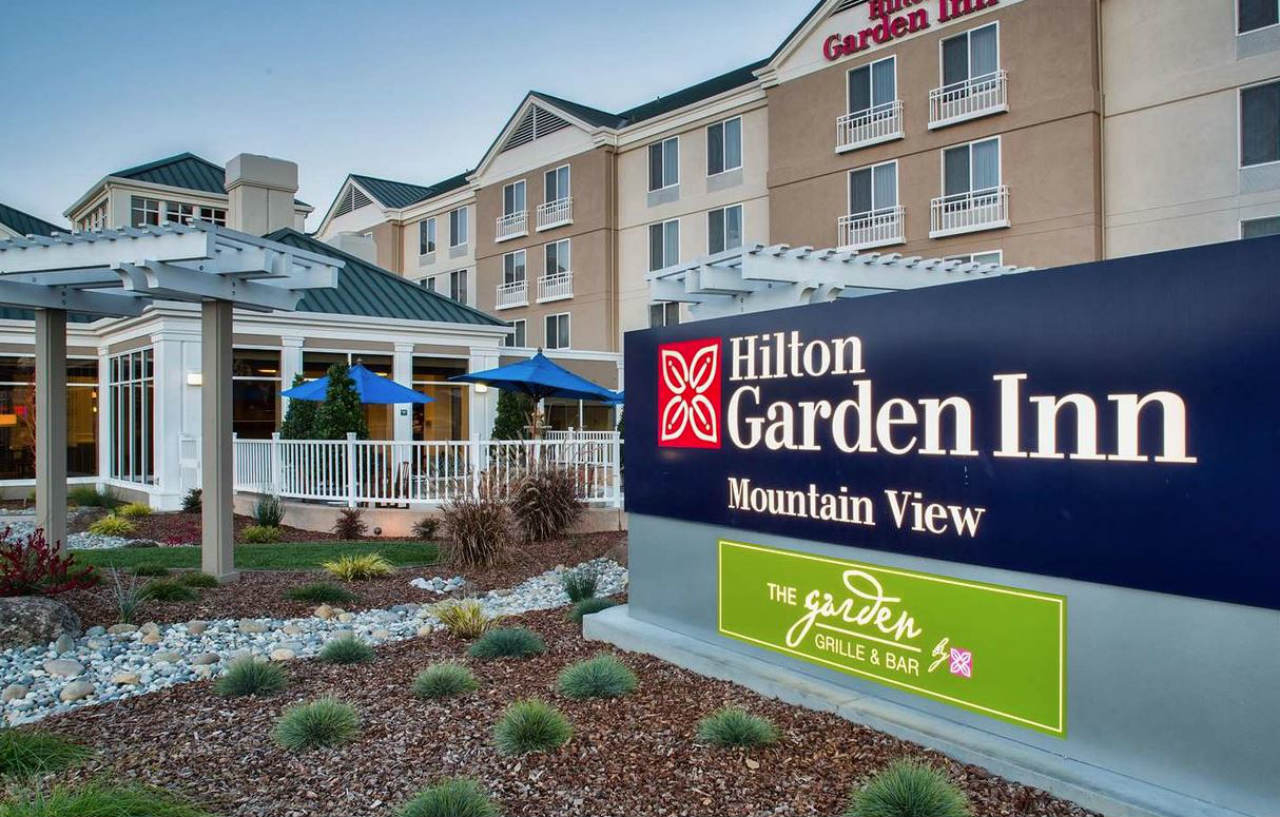 Hilton Garden Inn Mountain View Hotel Buitenkant foto