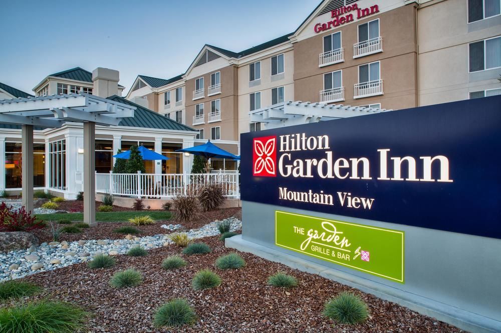 Hilton Garden Inn Mountain View Hotel Buitenkant foto